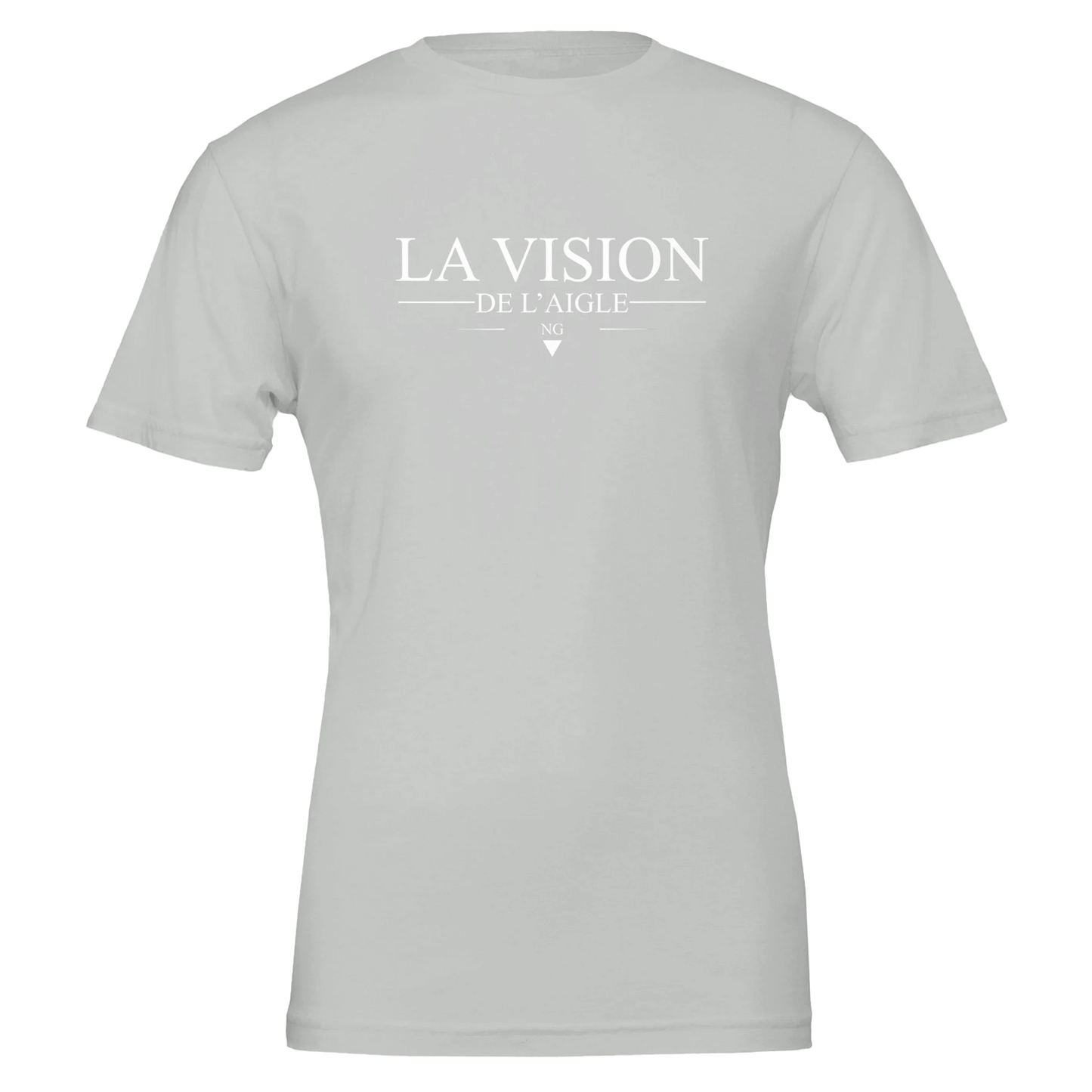 T-shirt unisexe premium ras du cou La Vision De L'Aigle - La Vision De L'Aigle