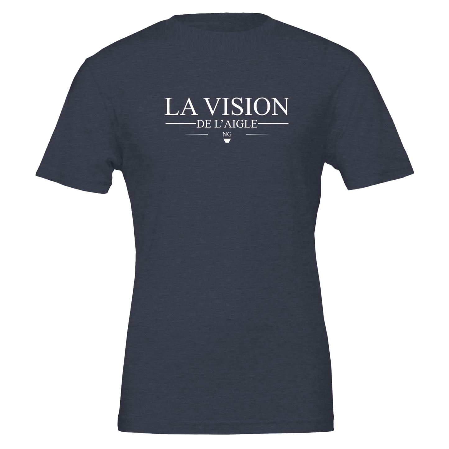 T-shirt unisexe premium ras du cou La Vision De L'Aigle - La Vision De L'Aigle