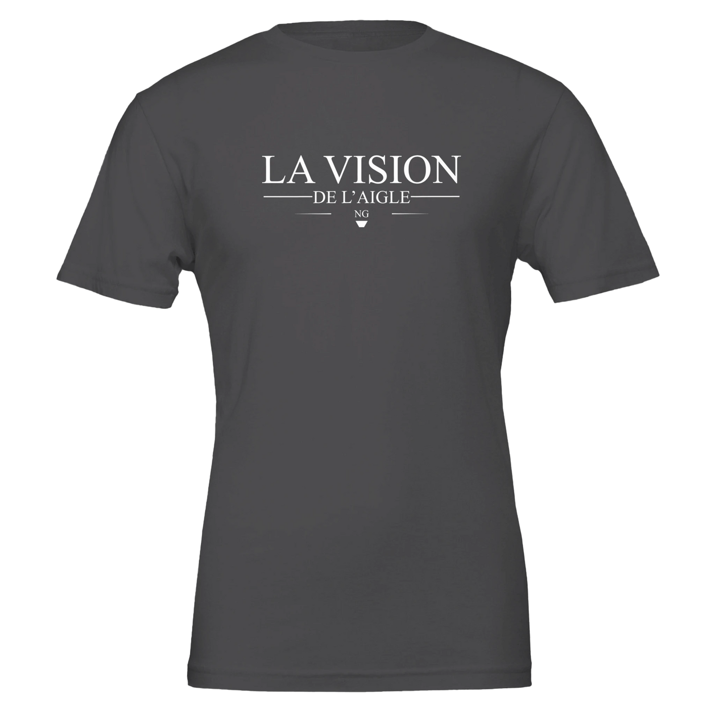 T-shirt unisexe premium ras du cou La Vision De L'Aigle - La Vision De L'Aigle