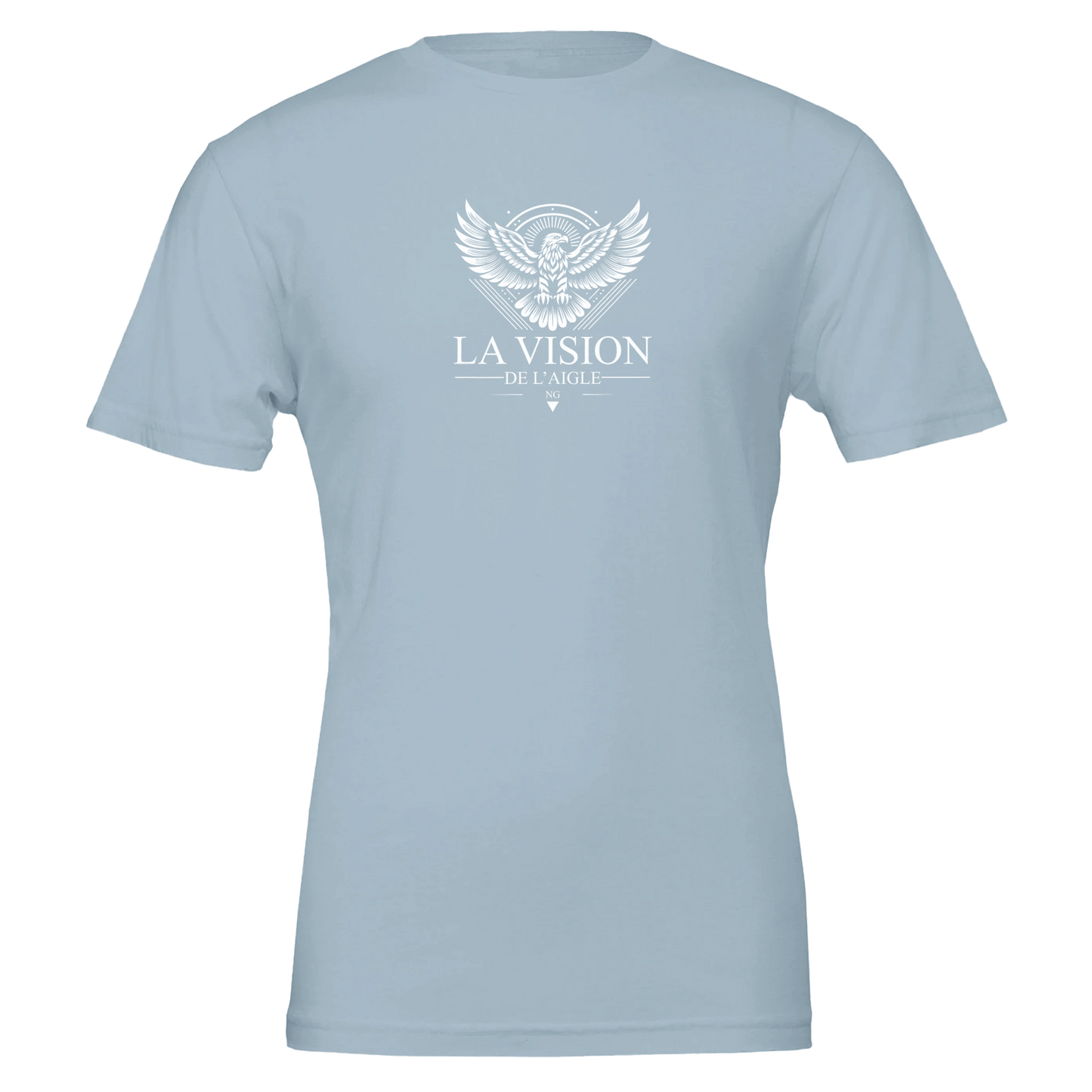 T-shirt unisexe premium ras du cou | La Vision De L'Aigle - La Vision De L'Aigle