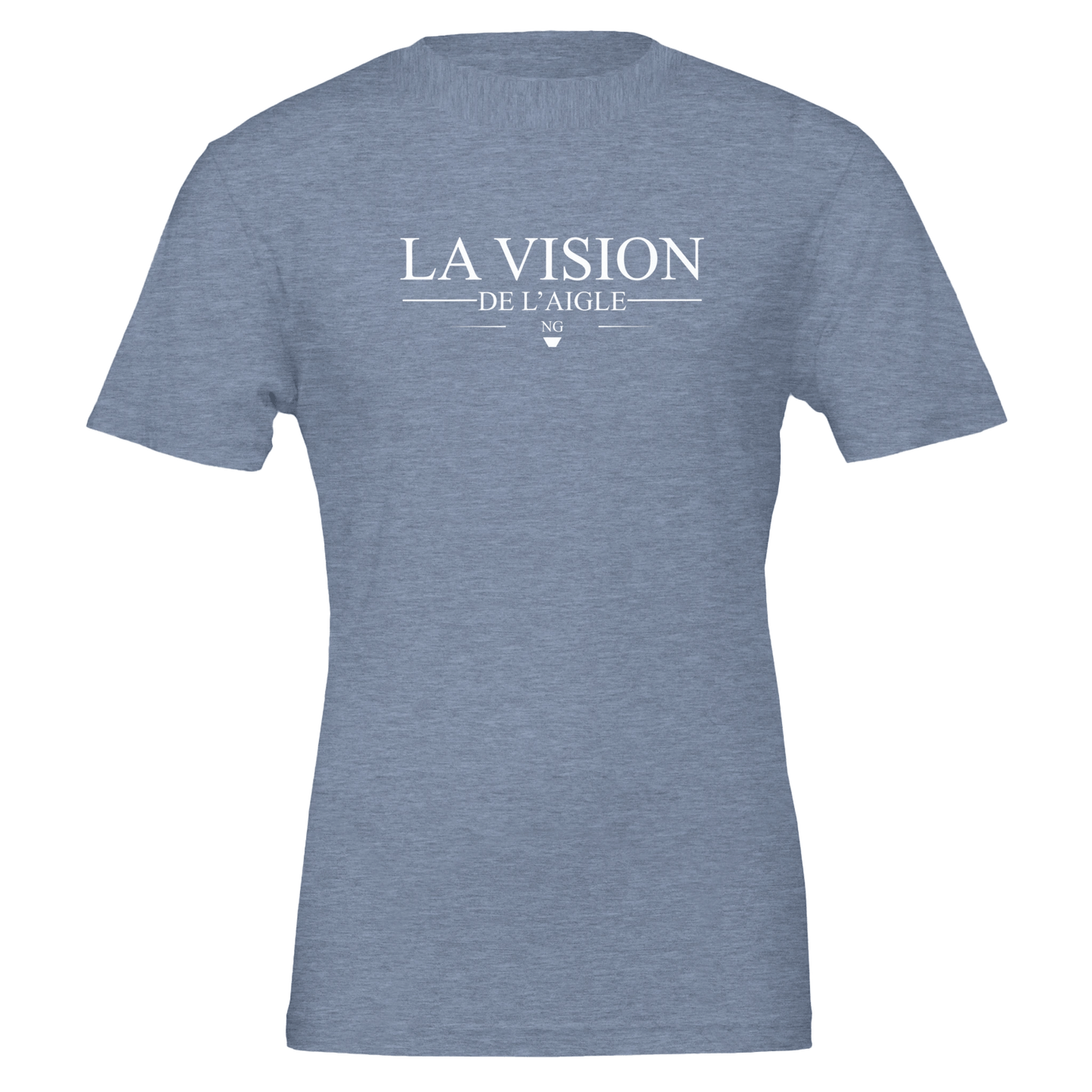 T-shirt unisexe premium ras du cou La Vision De L'Aigle - La Vision De L'Aigle